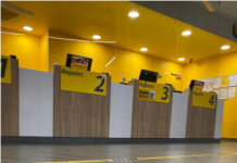 Midcomp Client Prints Social Distancing Signage With HP Latex