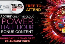 Modern Marketing LIVE Presents Free Adobe Creative Cloud Power Half Hour With New Bonus Content