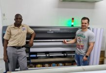 Midcomp Installs HP Latex Machine