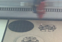 Video: Laser Engraving And Cutting Coasters Video - Laser Engraving And Cutting Coasters