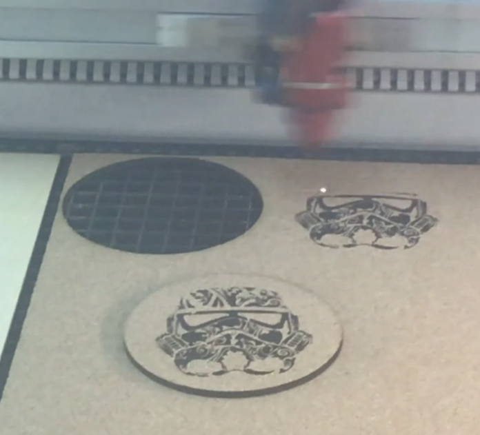 Video - Laser Engraving And Cutting Coasters