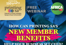 Printing SA Celebrates 110 Years Of Representing The Industry And Announces Six New Member Benefits Printing SA Celebrates 110 Years Of Representing The Industry And Announces Six New Member Benefits