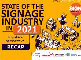 The State Of The Signage Industry In 2021: Suppliers’ Perspective The State Of The Signage Industry In 2021
