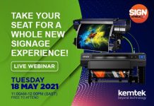 Take Your Seat For A Whole New Signage Experience With Kemtek And Epson Take Your Seat For A Whole New Signage Experience With Kemtek And Epson