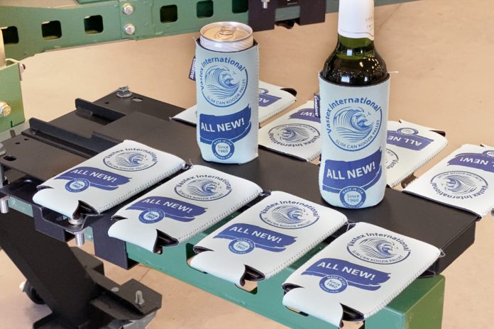 Vastex International Introduces New Slim Insulated Beverage Holder Pallet For Screen Printing