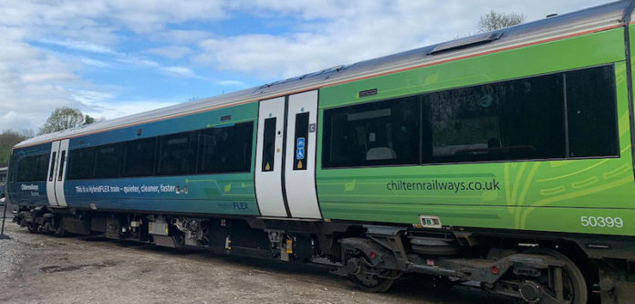 Metamark Vinyl Used For Train Branding