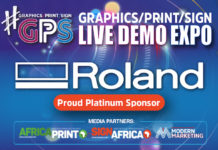 Roland Is A Platinum Sponsor Of The Graphics, Print & Sign Live Demo Expo