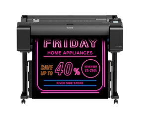 Canon Releasing Four New Large Format Printers