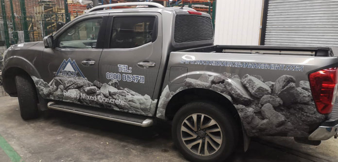 Metamark Media Used In Vehicle Wrapping Project