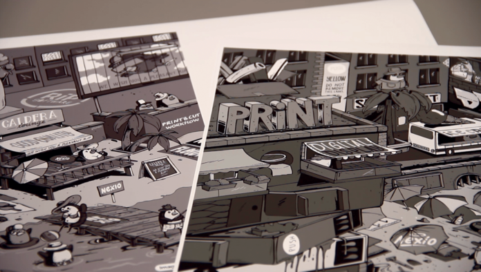 Caldera Announces Support Of Durst Hybrid UV Printer