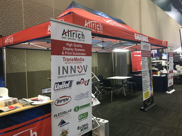 Allrich Exhibited Specialty Vinyls And Acrylic Bending Machine At Sign Africa Durban Expo