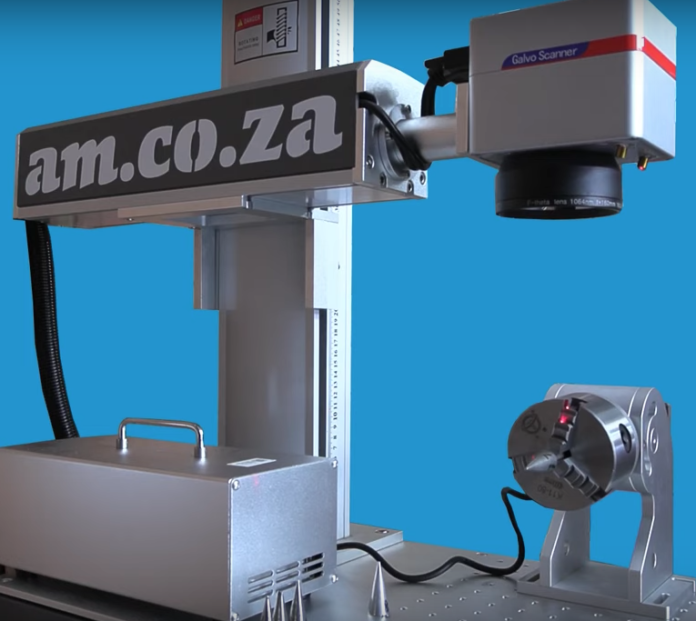 AM.CO.ZA Laser Marking Machine Features New Design