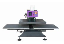 Graphics One Introduces Dual Platen Semi-Automatic Heat Press Graphics One Introduces Dual Platen Semi-Automatic Heat Press