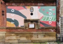 Drytac Media Used To Create Exterior Wall Graphic Drytac Media Used To Create Exterior Wall Graphic