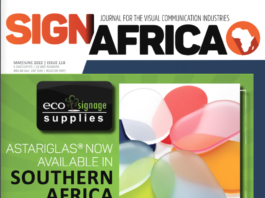 Sign Africa Journal Cover Story: Astariglas® Now Available In Southern Africa Sign Africa Journal Cover Story Astariglas Now Available In Southern Africa