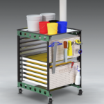 Vastex mobile Job Cart – model SR-23-JC