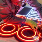 Exion Corp Demonstrating LED And Signage Solutions At Graphics, Print And Sign Expo