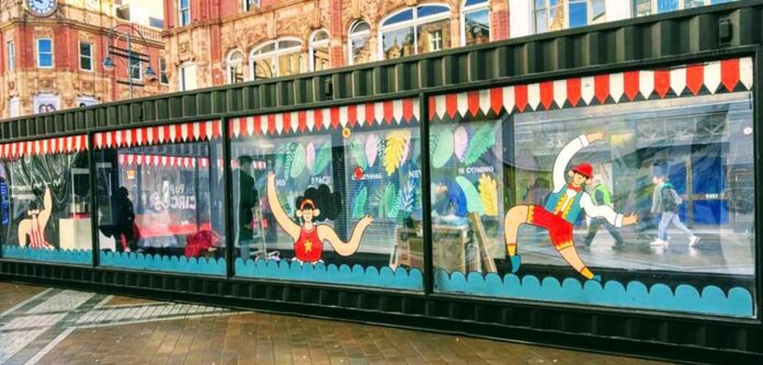 Metamark Print Media Used In City Centre Project