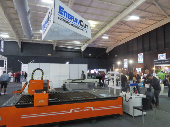 EngravCut Exhibits Fibre Laser Cutting Machines And More At Grapic