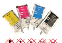 Mutoh Europe Release Sign And Display CMYK Ink Set Mutoh Europe Release Sign And Display CMYK Ink Set