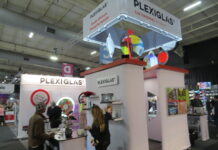Acrylic Solutions Showcased At PLEXIGLAS® Stand During Graphics, Print And Sign Expo Acrylic Solutions Showcased At PLEXIGLAS® Stand During Graphics, Print And Sign Expo