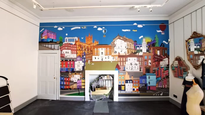 Drytac Film Used In Backdrop Project