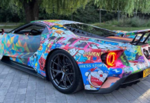 Metamark Film And Overlaminate Enable Pop Art Design For Vehicle Metamark Film And Overlaminate Enable Pop Art Design For Vehicle