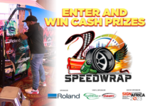 Enter The Roland Speedwrap Challenge At The Sign Africa Expo Enter The Roland Speedwrap Challenge At The Sign Africa Expo