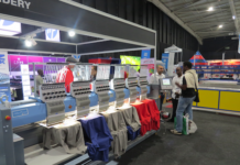 ZSK Stickmaschinen Exhibited High Precision Embroidery Machines ZSK Stickmaschinen Exhibited High Precision Embroidery Machines