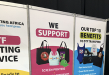 DTF Printing Africa Exhibited Its Direct To Film Service Offerings DTF Printing Africa Present Live Demonstration