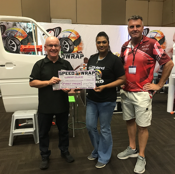 Speedwrap Challenge Winners Were Crowned At Sign Africa Durban Expo Speedwrap Challenge Winners Were Crowned At Sign Africa Durban Expo