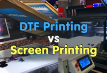 DTF Printing Vs Screen Printing DTF Printing VS Screen Printing