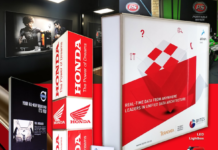 Portable Shade Showcasing Fabric Branded Products At Sign Africa Cape Town Expo Portable Shade Showcasing Fabric Branded Products At Sign Africa Cape Town Expo