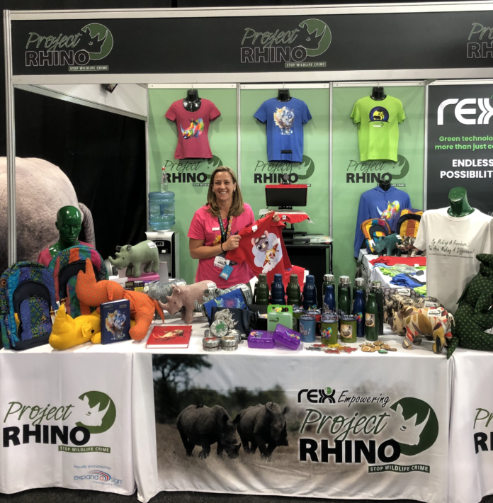 Rexx Screen and Digital Supplies Supporting Project Rhino At Sign Africa Expo