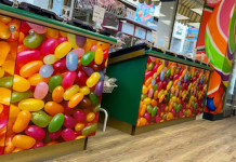 Metamark Vinyl Creates Sweet-Themed Wall Graphics Metamark Vinyl Creates Sweets-Themed Graphics