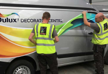 Metamark Vehicle Wrapping Film Used For Paint Brand’s Fleet Metamark Film Used For Paint Brands Fleet