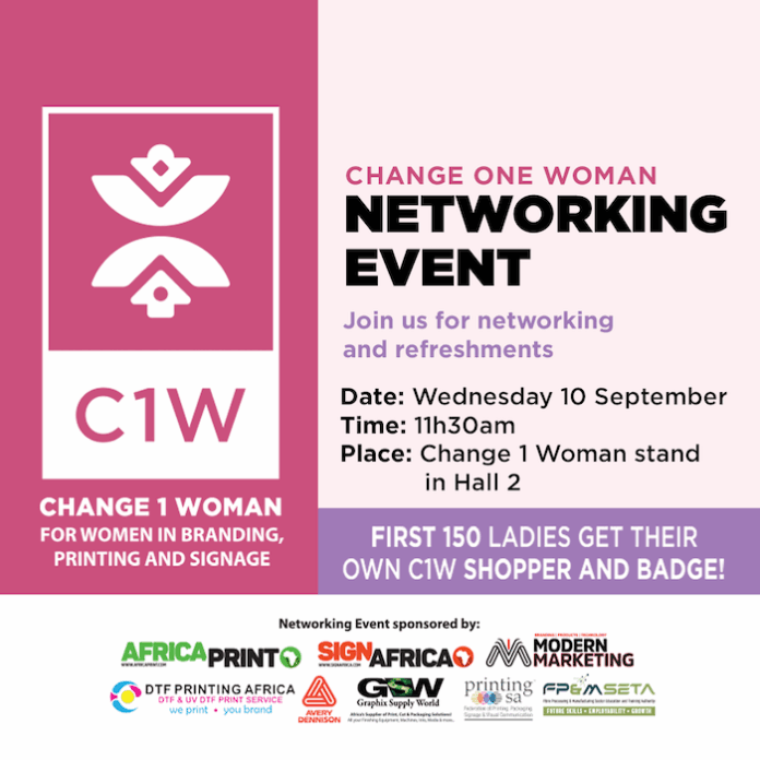 Be Inspired At The Free C1W Joburg Networking Event For Women In Print, Branding And Signage