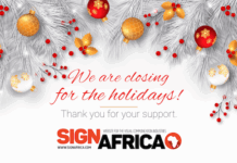 Season’s Greetings From Sign Africa Seasons Greetings From Sign Africa