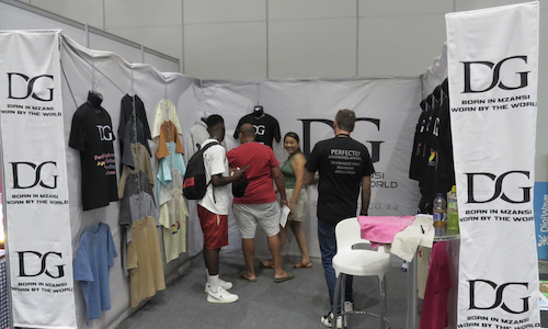 DG Presented T-Shirt Range At Sign Africa Cape Town Expo DG Presented T-Shirt Range At Sign Africa Cape Town Expo
