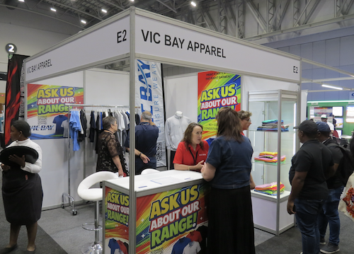 Vic Bay Showcased Garment Products At Sign Africa Cape Town Expo Vic Bay Showcased Garment Products At Sign Africa Cape Town Expo