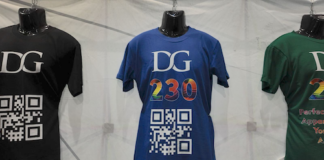 DG Presented T-Shirt Range At Sign Africa Durban Expo DG Presented T-Shirt Range At Sign Africa Durban Expo