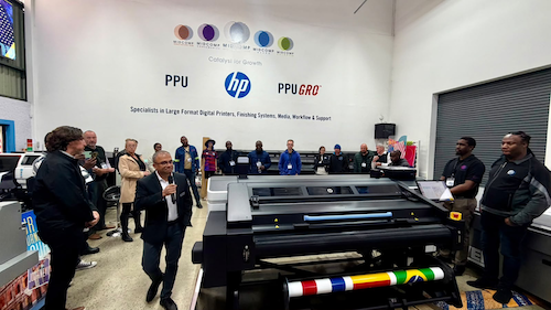 Midcomp Showcased New HP Latex Printer At Open House Event Midcomp Showcased New HP Latex Printer At Open House Event