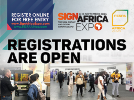 Registrations For The Sign Africa And FESPA Africa Johannesburg Expo Are Open Registrations For The Sign Africa And FESPA Africa Johannesburg Expo Are Open