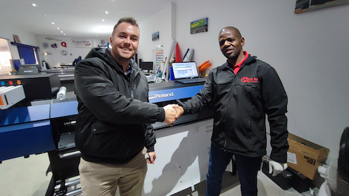 Signage Company Is One Of The First In Africa To Install New Roland Eco-Solvent Printer Signage Company Is One Of The First In Africa To Install New Roland Eco-Solvent Printer