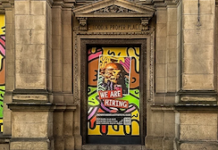 Metamark Self-Adhesive And Overlaminate Selected For Restaurant Mural Metamark Self-Adhesive And Overlaminate Selected For Restaurant Mural