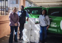 Practical Publishing Donates Toilet Paper To FESPA Foundation For Mandela Day Sign Africa Donates Toilet Paper To FESPA Foundation For Mandela Day