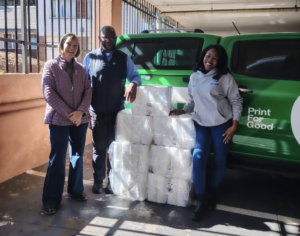 Sign Africa Donates Toilet Paper To FESPA Foundation For Mandela Day
