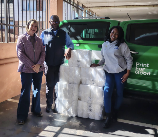 FESPA Foundation Requests Donation Of Toilet Paper For Rural Schools Sign Africa Donates Toilet Paper To FESPA Foundation For Mandela Day