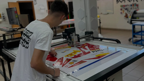 Summa Cutter Speeds Up Motorcycle Graphics Production Summa Cutter Speeds Up Motorcycle Graphics Production
