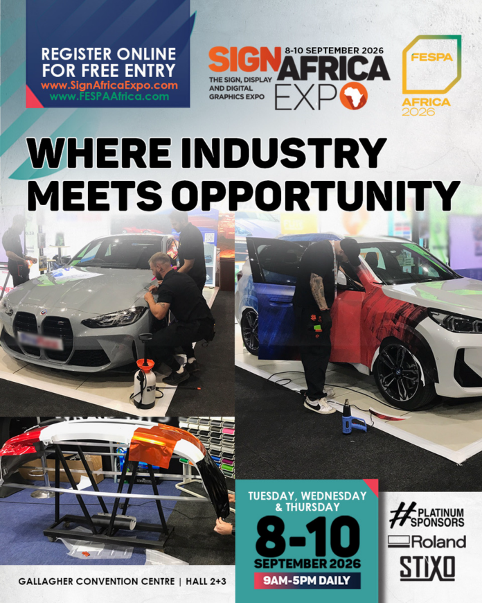 Visit The Sign Africa And FESPA Africa Expo For The Latest Trends In Vehicle Wrapping And Paint Protection Films